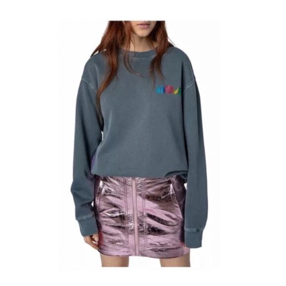 Zadig & Voltaire Simba Amour Sweatshirt. - Picture 3 of 11